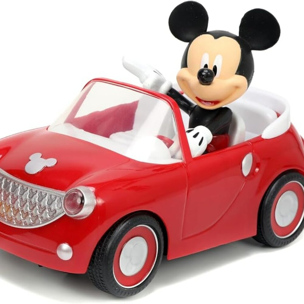 Disney Junior RC Mickey Mouse Club House Roadster Remote Control Vehicle 7" Red